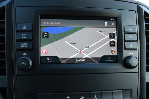 Mercedes-Benz Vito 116 CDI L2 Black Edition Camera, Cruise, Carplay, Automaat, LED, Clima, Multimedia, 164pk, Sensoren, Uniek!
