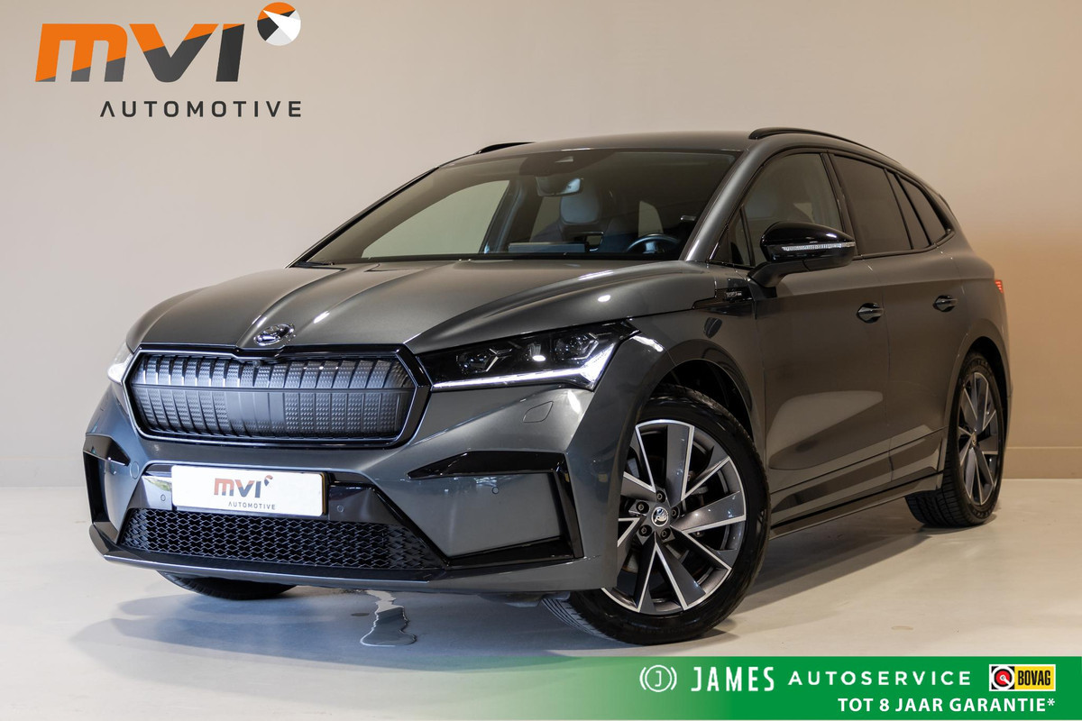 Škoda ENYAQ iV 60 Sportline SOH 92% / 180pk / NAP / Trekhaak / Achteruitrij camera /