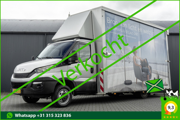Iveco Daily 50C18 | Glasresteel | Automaat | 180 PK | Camera | Navigatie | Cruise | Airco | Tachograaf | Euro 6