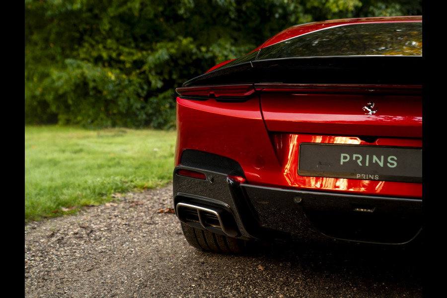Ferrari 12Cilindri 6.5 V12 | Airbrushed shields | Full carbon | Rosso Magma
