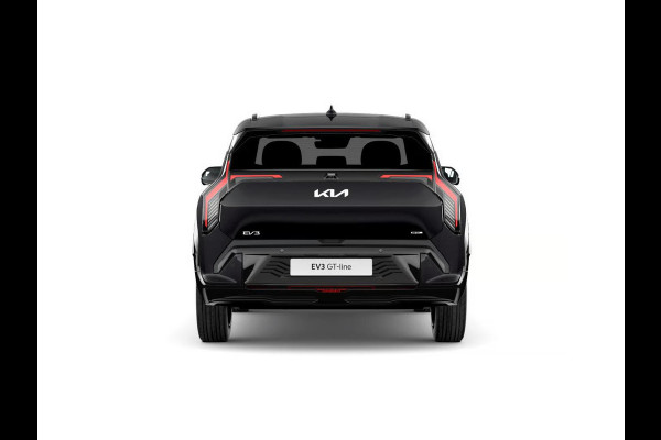 Kia EV3 GT-PlusLine 81.4 kWh | Actieprijs* | Navi. | Clima. | Adapt. Cruise. | Stoel&Stuur Verwarming | Glazen Kanteldak | Harman Kardon | Vegan Lederen Stoelbekleding 'GT-Line | Slimme Parkeerassistentie | Dodehoekcamera