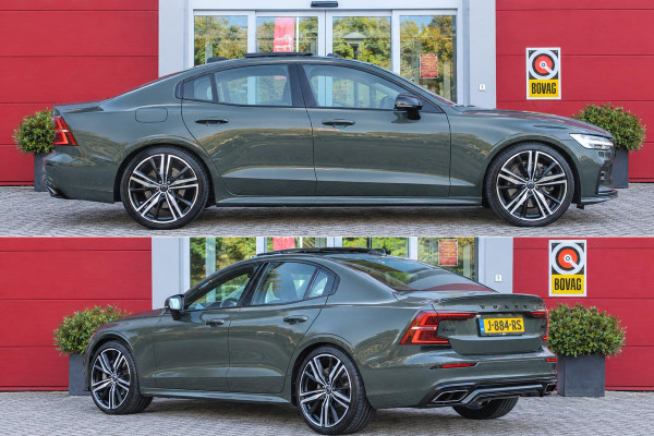 Volvo S60 2.0 B5 250PK AUTOMAAT R-DESIGN 20'' | PANORAMISCH SCHUIF/KANTELDAK | PREMIUM AUDIO BY HARMAN KARDON | 20" 5-TRIPPLE SPAAKS BLACK/DIAMAND CUT LICHTMETALEN VELGEN | BLINDSPOT INFOMATION SYSTEM (BLIS) | VERWARMDE VOORRUIT |VERWARMDE AQUABLADE RUITENWISSERBLADEN | PILOT ASSIST | APPLE CARPLAY / ANDROID AUTO | DODEHOEKDETECTIE |  ADAPTIEVE CRUISECONTROL | R-DESIGN BEKLEDING MET NAPPA LEDER I.C.M. OPEN GRID TEXTIEL | ELEKTRISCH VERSTELBARE CONTOUR STOELEN (SPORTSTOELEN) MET GEHEUGEN OP BEIDE VOORSTOELEN (POWERSEATS) |VERWARMDE VOORSTOELEN EN ACHTERBANK | VERWARMD STUURWIEL |