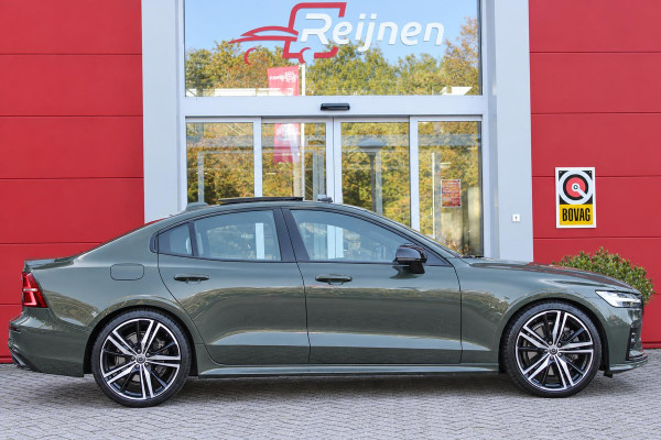 Volvo S60 2.0 B5 250PK AUTOMAAT R-DESIGN 20'' | PANORAMISCH SCHUIF/KANTELDAK | PREMIUM AUDIO BY HARMAN KARDON | 20" 5-TRIPPLE SPAAKS BLACK/DIAMAND CUT LICHTMETALEN VELGEN | BLINDSPOT INFOMATION SYSTEM (BLIS) | VERWARMDE VOORRUIT |VERWARMDE AQUABLADE RUITENWISSERBLADEN | PILOT ASSIST | APPLE CARPLAY / ANDROID AUTO | DODEHOEKDETECTIE |  ADAPTIEVE CRUISECONTROL | R-DESIGN BEKLEDING MET NAPPA LEDER I.C.M. OPEN GRID TEXTIEL | ELEKTRISCH VERSTELBARE CONTOUR STOELEN (SPORTSTOELEN) MET GEHEUGEN OP BEIDE VOORSTOELEN (POWERSEATS) |VERWARMDE VOORSTOELEN EN ACHTERBANK | VERWARMD STUURWIEL |