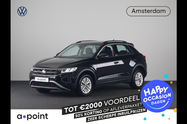 Volkswagen T-Roc 1.0 TSI Life 110 pk | Navigatie | Parkeersensoren (Park assist) | Achteruitrijcamera | Adaptieve cruise control | Stoelverwarming | LED koplampen | Apple carplay / Android auto |