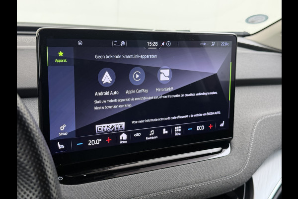 Škoda ENYAQ iV 60 SOH 92% Adap.Cruise 360°Camera Stuur+Achterbank+Stoel Verwarming Elek.Stoel+Memory 3-Zone Ecc Elek.Achterklep Apple Carplay A Assistentie+Climate+Comfort plus 2+Parkeer+Sport+Licht-pakket Privacy Glas Lmv 20" DAB P-Assist 1e Eigenaar Dealeronderhouden Origineel Nederlandse Auto