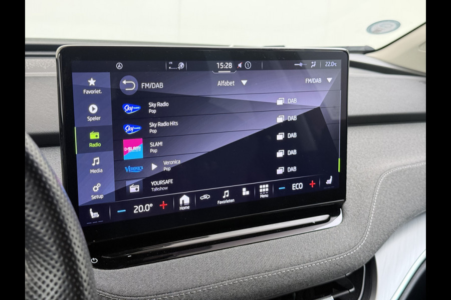 Škoda ENYAQ iV 60 SOH 92% Adap.Cruise 360°Camera Stuur+Achterbank+Stoel Verwarming Elek.Stoel+Memory 3-Zone Ecc Elek.Achterklep Apple Carplay A Assistentie+Climate+Comfort plus 2+Parkeer+Sport+Licht-pakket Privacy Glas Lmv 20" DAB P-Assist 1e Eigenaar Dealeronderhouden Origineel Nederlandse Auto