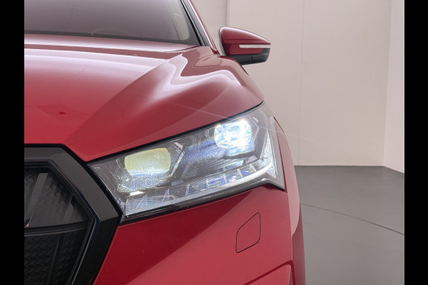 Škoda ENYAQ iV 60 SOH 92% Adap.Cruise 360°Camera Stuur+Achterbank+Stoel Verwarming Elek.Stoel+Memory 3-Zone Ecc Elek.Achterklep Apple Carplay A Assistentie+Climate+Comfort plus 2+Parkeer+Sport+Licht-pakket Privacy Glas Lmv 20" DAB P-Assist 1e Eigenaar Dealeronderhouden Origineel Nederlandse Auto