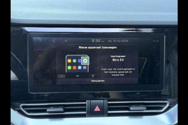 Kia e-Niro ExecutiveLine 64 kWh 17"/SOH 100%/Leder + memory/Schuif-kanteldak/Stuur + stoelverwarming v+a + koeling v/Dodehoek/Keyless/Apple Carplay & Android Auto