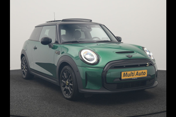 MINI Electric Cooper SE 33 kWh 184pk Dealer O.H. | Panodak | Head Up | Warmtepomp | Camera | Harman / Kardon | Lederen Sportstoelen Verwarmd | Sfeerverlichting | Keyless | Apple Carplay | Navigatie | DAB |