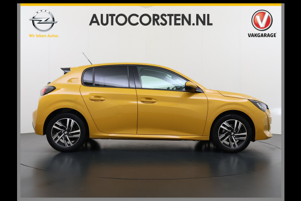 Peugeot 208 5Drs 101PK Automaat GT Pack 3D-Navi 360°Camera Stoelverwarming Apple Carplay Android Auto Ecc Pdc Privacy Glas Lmv Led Isofix DAB Bluetooth Keyless