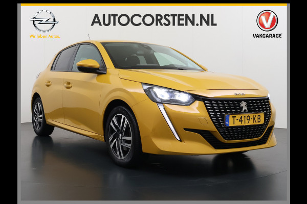 Peugeot 208 5Drs 101PK Automaat GT Pack 3D-Navi 360°Camera Stoelverwarming Apple Carplay Android Auto Ecc Pdc Privacy Glas Lmv Led Isofix DAB Bluetooth Keyless