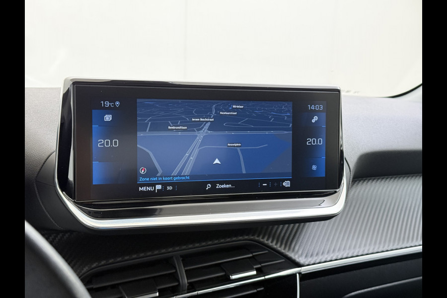 Peugeot 208 5Drs 101PK Automaat GT Pack 3D-Navi 360°Camera Stoelverwarming Apple Carplay Android Auto Ecc Pdc Privacy Glas Lmv Led Isofix DAB Bluetooth Keyless
