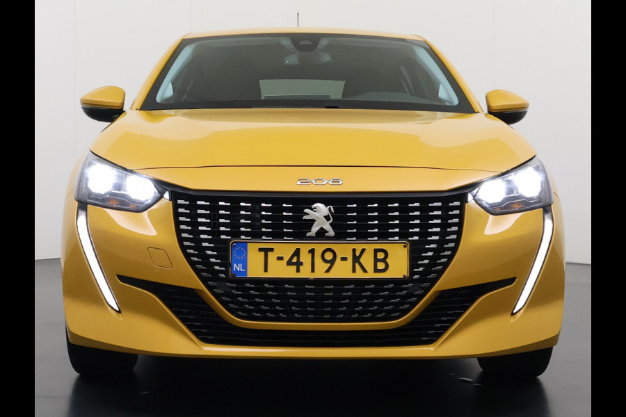 Peugeot 208 5Drs 101PK Automaat GT Pack 3D-Navi 360°Camera Stoelverwarming Apple Carplay Android Auto Ecc Pdc Privacy Glas Lmv Led Isofix DAB Bluetooth Keyless