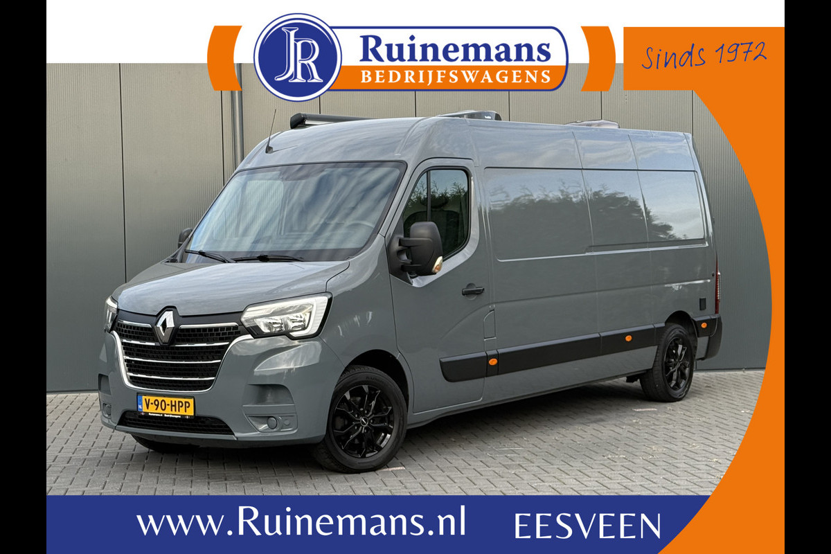 Renault Master T35 2.3 dCi 180 PK AUTOMAAT / L3H2 / CAMPER / GRIJS KENTEKEN / ZONNEPANEEL / LUIFEL / VENTILATIE / CAMERA / TREKHAAK