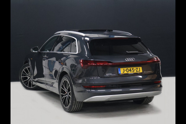 Audi e-tron 55 quattro Business edition Plus 95 kWh [SCHUIFKANTELDAK, APPLE CARPLAY, ANDROID,  ADAPTIVE CRUISE CONTROL, STOELVERWARMING, MEMORY SEATS, DIGITAL DASH, PDC V+A, LEDER, ELEKTRISCHE ACHTERKLEP, NAVIGATIE, CLIMATE CONTROL, NIEUWSTAAT