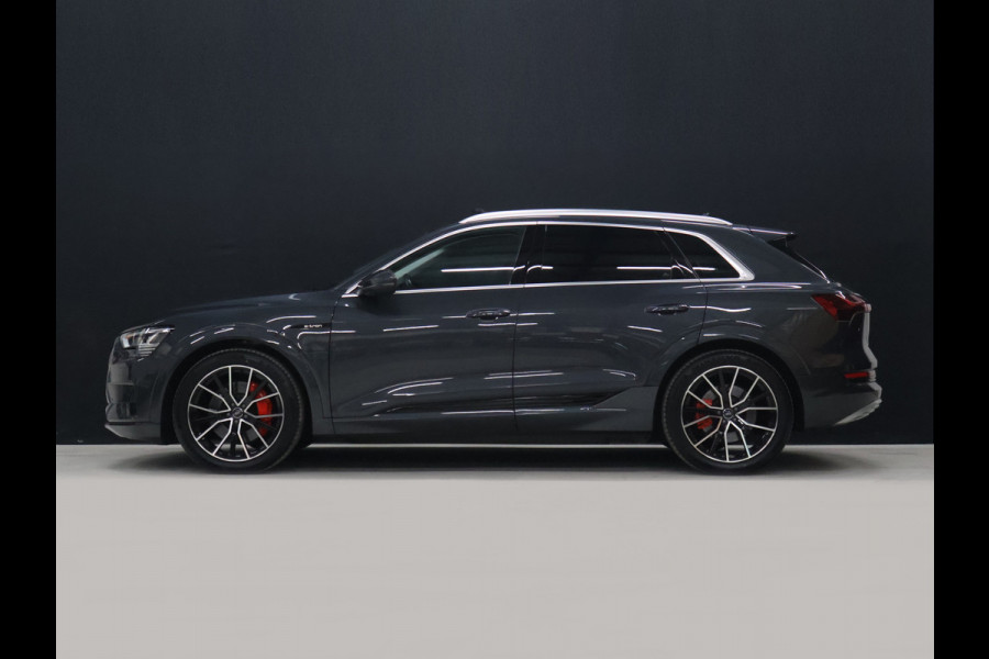 Audi e-tron 55 quattro Business edition Plus 95 kWh [SCHUIFKANTELDAK, APPLE CARPLAY, ANDROID,  ADAPTIVE CRUISE CONTROL, STOELVERWARMING, MEMORY SEATS, DIGITAL DASH, PDC V+A, LEDER, ELEKTRISCHE ACHTERKLEP, NAVIGATIE, CLIMATE CONTROL, NIEUWSTAAT