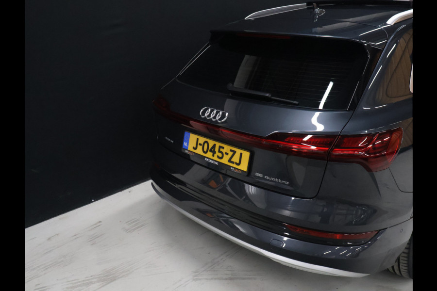 Audi e-tron 55 quattro Business edition Plus 95 kWh [SCHUIFKANTELDAK, APPLE CARPLAY, ANDROID,  ADAPTIVE CRUISE CONTROL, STOELVERWARMING, MEMORY SEATS, DIGITAL DASH, PDC V+A, LEDER, ELEKTRISCHE ACHTERKLEP, NAVIGATIE, CLIMATE CONTROL, NIEUWSTAAT