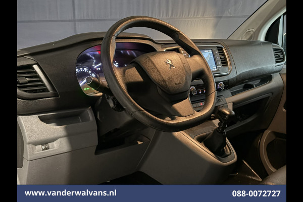 Peugeot Expert 1.5 BlueHDI 120pk L1H1 Euro6 Airco | Camera | Trekhaak | Apple Carplay Cruisecontrol, Android Auto, Parkeersensoren, Bijrijdersbank