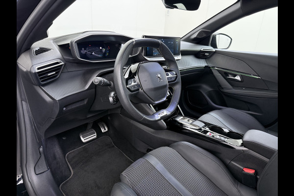 Peugeot e-208 EV GT 350 Panoramadak 360°Camera Navi Ecc Apple Carplay Android Auto Cruise Control Led Pdc Privacy Glas Isofix DAB Bluetooth Lmv 17" Regen-Lichtsensor 1e Eigenaar Origineel Nederlandse Auto