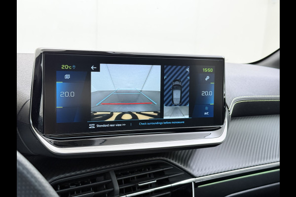 Peugeot e-208 EV GT 350 Panoramadak 360°Camera Navi Ecc Apple Carplay Android Auto Cruise Control Led Pdc Privacy Glas Isofix DAB Bluetooth Lmv 17" Regen-Lichtsensor 1e Eigenaar Origineel Nederlandse Auto