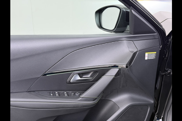 Peugeot e-208 EV GT 350 Panoramadak 360°Camera Navi Ecc Apple Carplay Android Auto Cruise Control Led Pdc Privacy Glas Isofix DAB Bluetooth Lmv 17" Regen-Lichtsensor 1e Eigenaar Origineel Nederlandse Auto