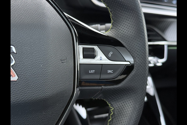 Peugeot e-208 EV GT 350 Panoramadak 360°Camera Navi Ecc Apple Carplay Android Auto Cruise Control Led Pdc Privacy Glas Isofix DAB Bluetooth Lmv 17" Regen-Lichtsensor 1e Eigenaar Origineel Nederlandse Auto