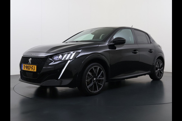 Peugeot e-208 EV GT 350 Panoramadak 360°Camera Navi Ecc Apple Carplay Android Auto Cruise Control Led Pdc Privacy Glas Isofix DAB Bluetooth Lmv 17" Regen-Lichtsensor 1e Eigenaar Origineel Nederlandse Auto