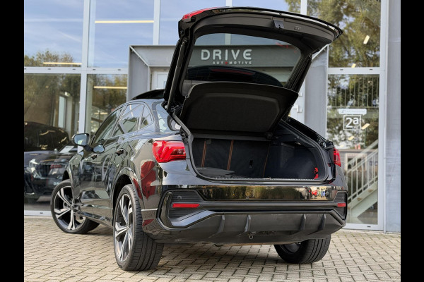Audi Q3 Sportback 45 TFSI e S-Line |Pano|Leer|Memory|Sfeer|20"|Trekhaak|Optiek Zwart Plus
