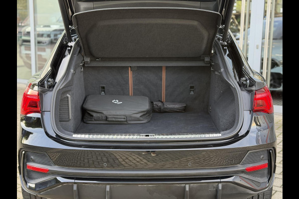 Audi Q3 Sportback 45 TFSI e S-Line |Pano|Leer|Memory|Sfeer|20"|Trekhaak|Optiek Zwart Plus