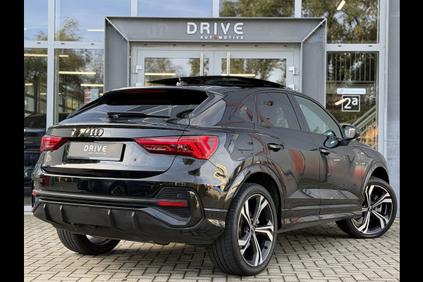 Audi Q3 Sportback 45 TFSI e S-Line |Pano|Leer|Memory|Sfeer|20"|Trekhaak|Optiek Zwart Plus