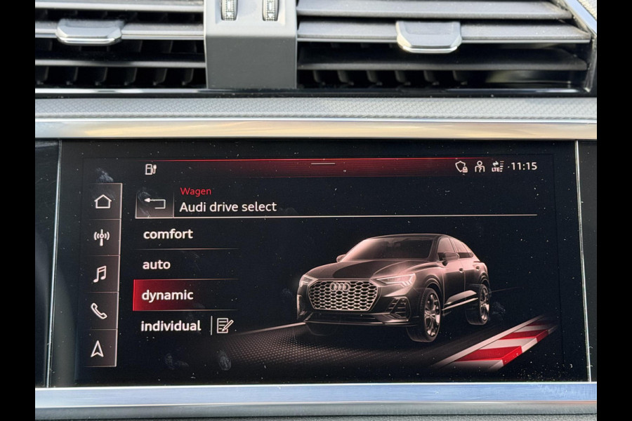 Audi Q3 Sportback 45 TFSI e S-Line |Pano|Leer|Memory|Sfeer|20"|Trekhaak|Optiek Zwart Plus