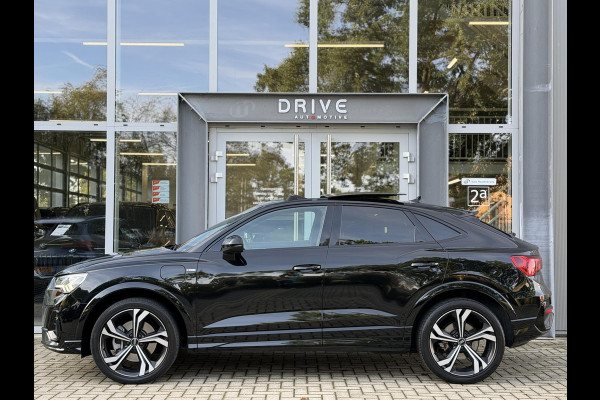 Audi Q3 Sportback 45 TFSI e S-Line |Pano|Leer|Memory|Sfeer|20"|Trekhaak|Optiek Zwart Plus