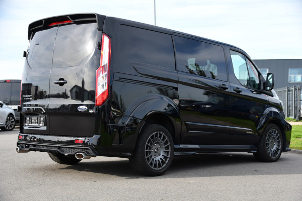 Ford Transit Custom 320 2.0 TDCI L1H1 DC MS-RT Black Edition Adaptieve Cruise, Camera, Carplay, 170pk, 2 x Schuifdeur, Automaat, LED, Stoelverwarming, Leder, Uniek!