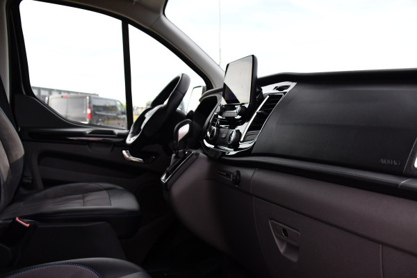 Ford Transit Custom 320 2.0 TDCI L1H1 DC MS-RT Black Edition Adaptieve Cruise, Camera, Carplay, 170pk, 2 x Schuifdeur, Automaat, LED, Stoelverwarming, Leder, Uniek!