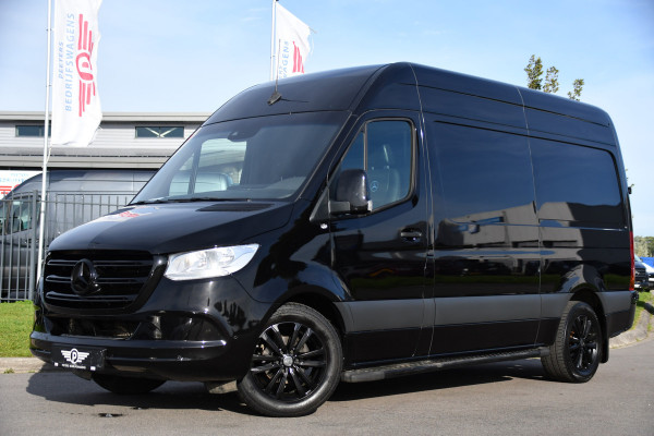 Mercedes-Benz Sprinter 317 1.9 CDI L2H2 Black Edition Camera, Cruise, Carplay, 3500kg, Clima, Sensoren, Automaat, Multimedia, Uniek!