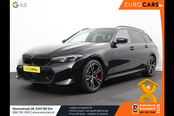 BMW 3 Serie Touring 330e M-Sport PHEV Digitale Cockpit Climate control Stoel verwarming LED Sfeer verlichting Lichtmetalen velgen Navigatie Apple carplay/ Android auto Parkeersensoren