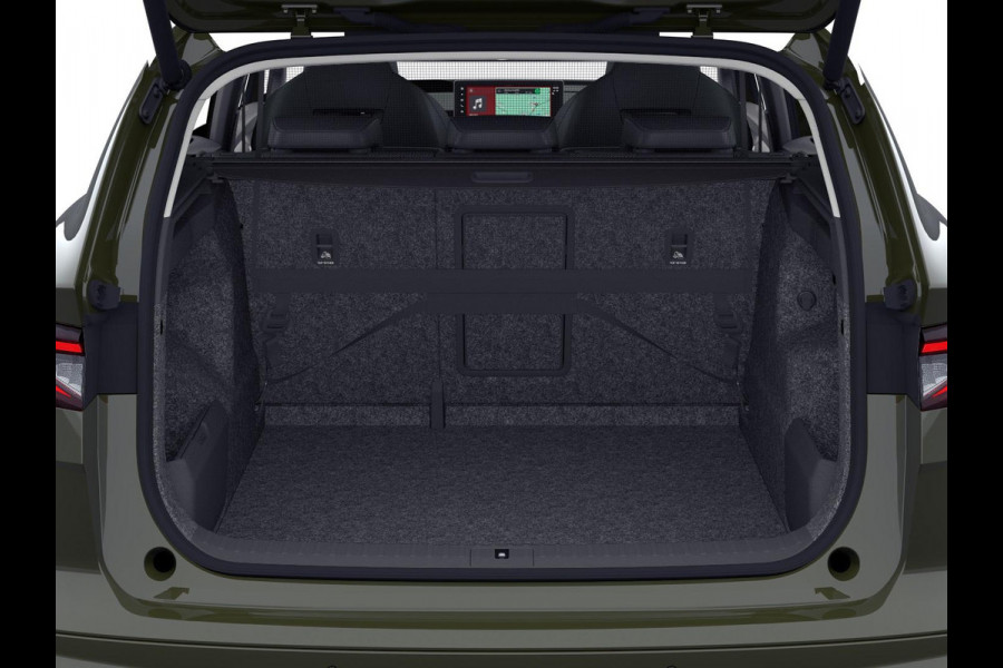 Škoda Enyaq 85 Sportline Tour Edition 286 pk | Winter Pakket | Panorama Dak | Trekhaak | Business Upgrade pakket - Advanced | Velgen: 21" lichtmetalen velgen Supernova, zwart gepolijst