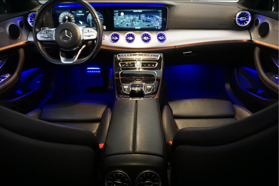 Mercedes-Benz E-Klasse Coupé 350 AMG Line | Black Optic | Pano | Sfeer | Leer | Adaptive + Lane | 360 | Aut9