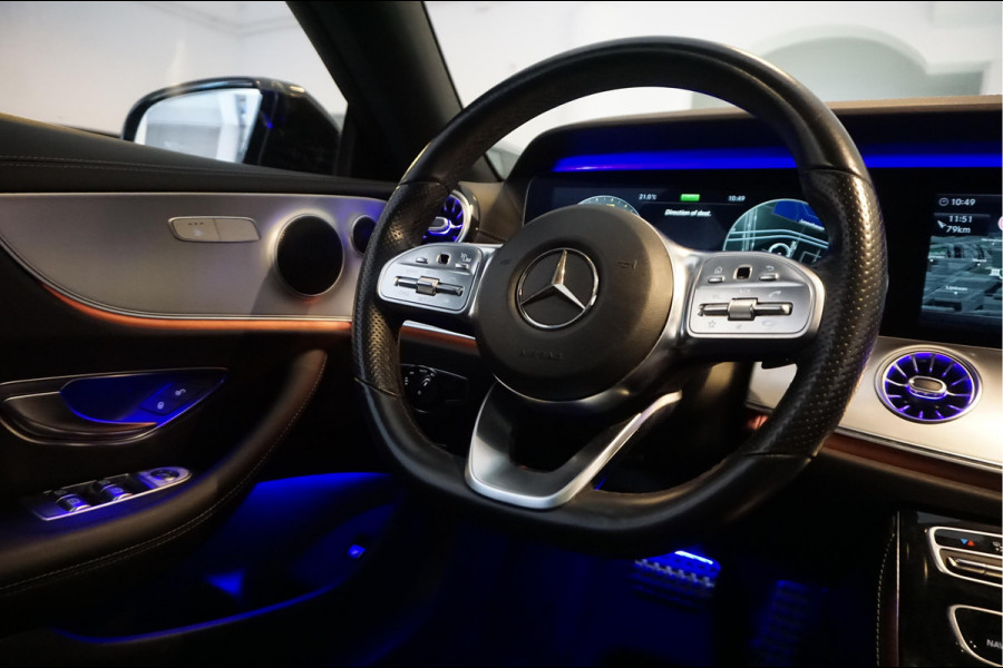 Mercedes-Benz E-Klasse Coupé 350 AMG Line | Black Optic | Pano | Sfeer | Leer | Adaptive + Lane | 360 | Aut9