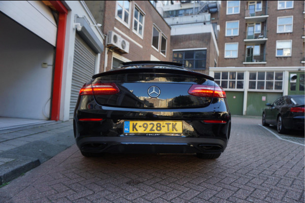 Mercedes-Benz E-Klasse Coupé 350 AMG Line | Black Optic | Pano | Sfeer | Leer | Adaptive + Lane | 360 | Aut9