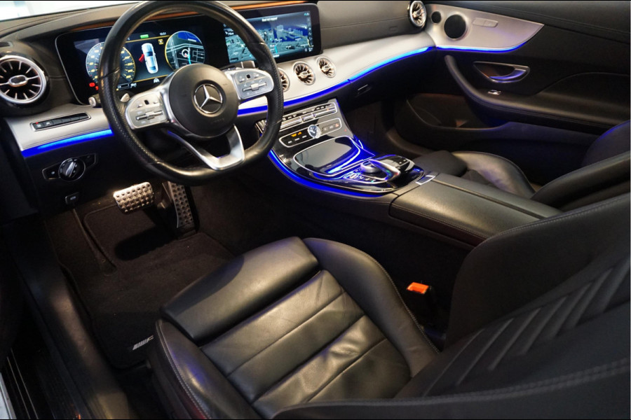 Mercedes-Benz E-Klasse Coupé 350 AMG Line | Black Optic | Pano | Sfeer | Leer | Adaptive + Lane | 360 | Aut9