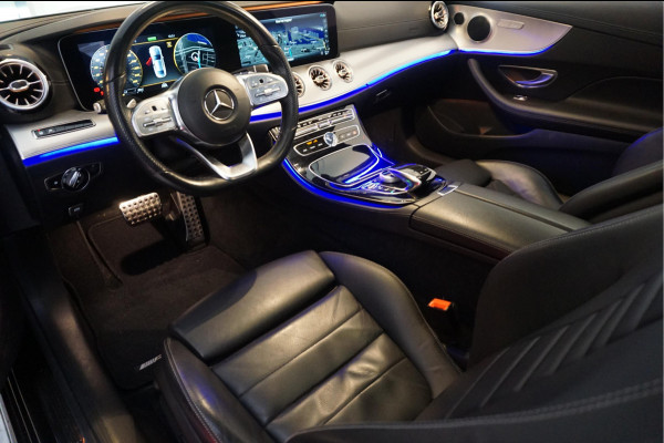Mercedes-Benz E-Klasse Coupé 350 AMG Line | Black Optic | Pano | Sfeer | Leer | Adaptive + Lane | 360 | Aut9