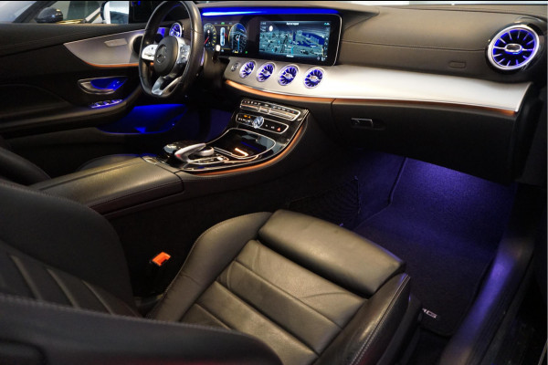 Mercedes-Benz E-Klasse Coupé 350 AMG Line | Black Optic | Pano | Sfeer | Leer | Adaptive + Lane | 360 | Aut9