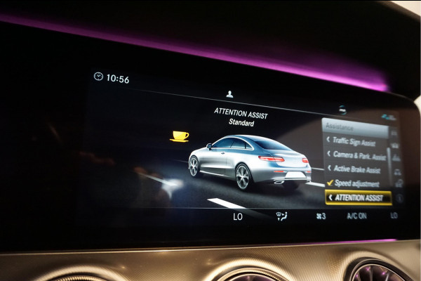 Mercedes-Benz E-Klasse Coupé 350 AMG Line | Black Optic | Pano | Sfeer | Leer | Adaptive + Lane | 360 | Aut9