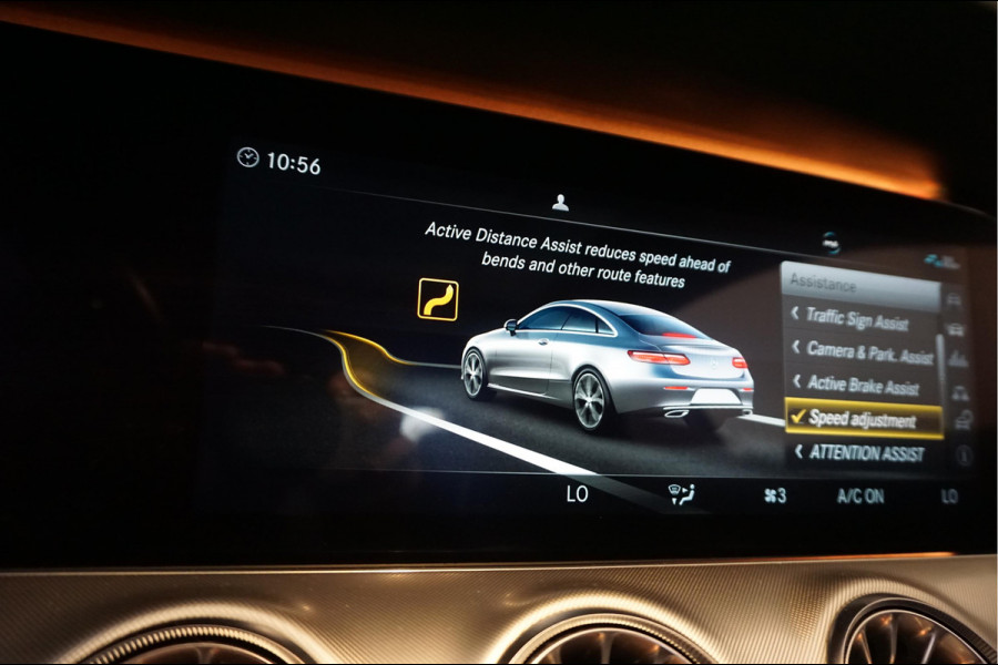 Mercedes-Benz E-Klasse Coupé 350 AMG Line | Black Optic | Pano | Sfeer | Leer | Adaptive + Lane | 360 | Aut9