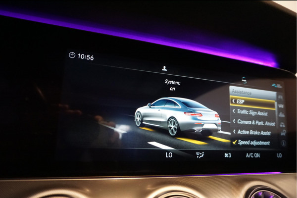 Mercedes-Benz E-Klasse Coupé 350 AMG Line | Black Optic | Pano | Sfeer | Leer | Adaptive + Lane | 360 | Aut9