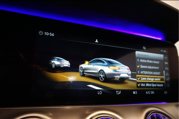 Mercedes-Benz E-Klasse Coupé 350 AMG Line | Black Optic | Pano | Sfeer | Leer | Adaptive + Lane | 360 | Aut9