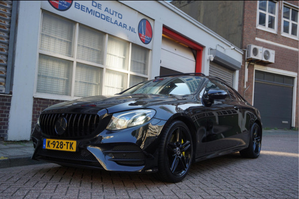 Mercedes-Benz E-Klasse Coupé 350 AMG Line | Black Optic | Pano | Sfeer | Leer | Adaptive + Lane | 360 | Aut9