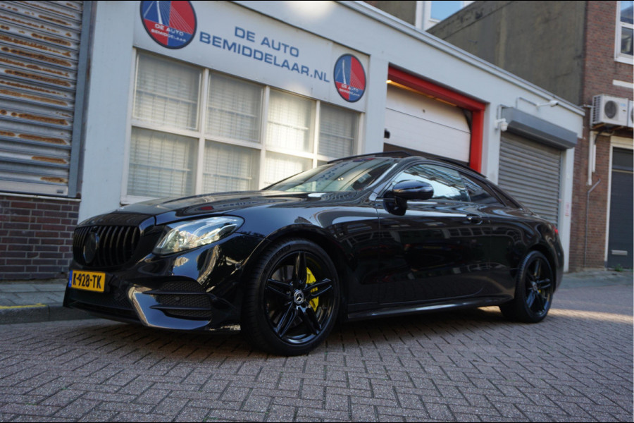 Mercedes-Benz E-Klasse Coupé 350 AMG Line | Black Optic | Pano | Sfeer | Leer | Adaptive + Lane | 360 | Aut9