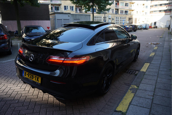 Mercedes-Benz E-Klasse Coupé 350 AMG Line | Black Optic | Pano | Sfeer | Leer | Adaptive + Lane | 360 | Aut9